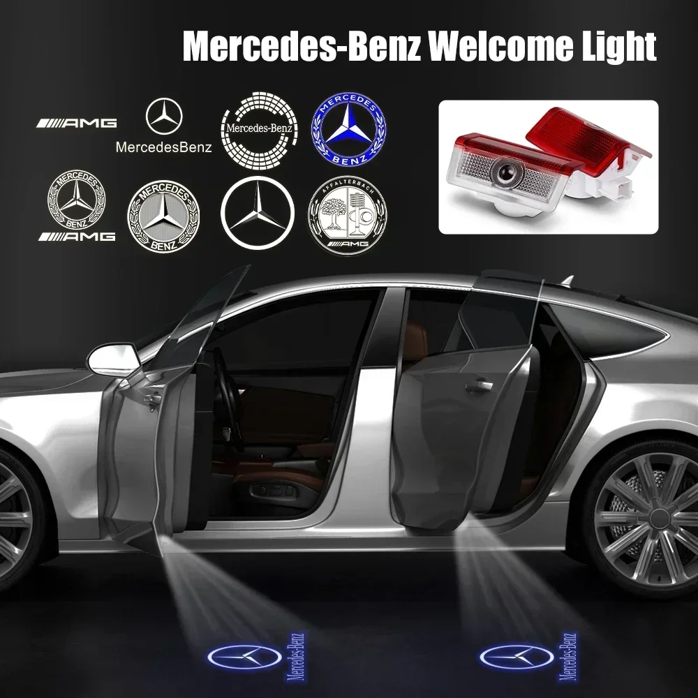 Industrial Laser Projection - 2/4 Pezzi Luci di Benvenuto LED