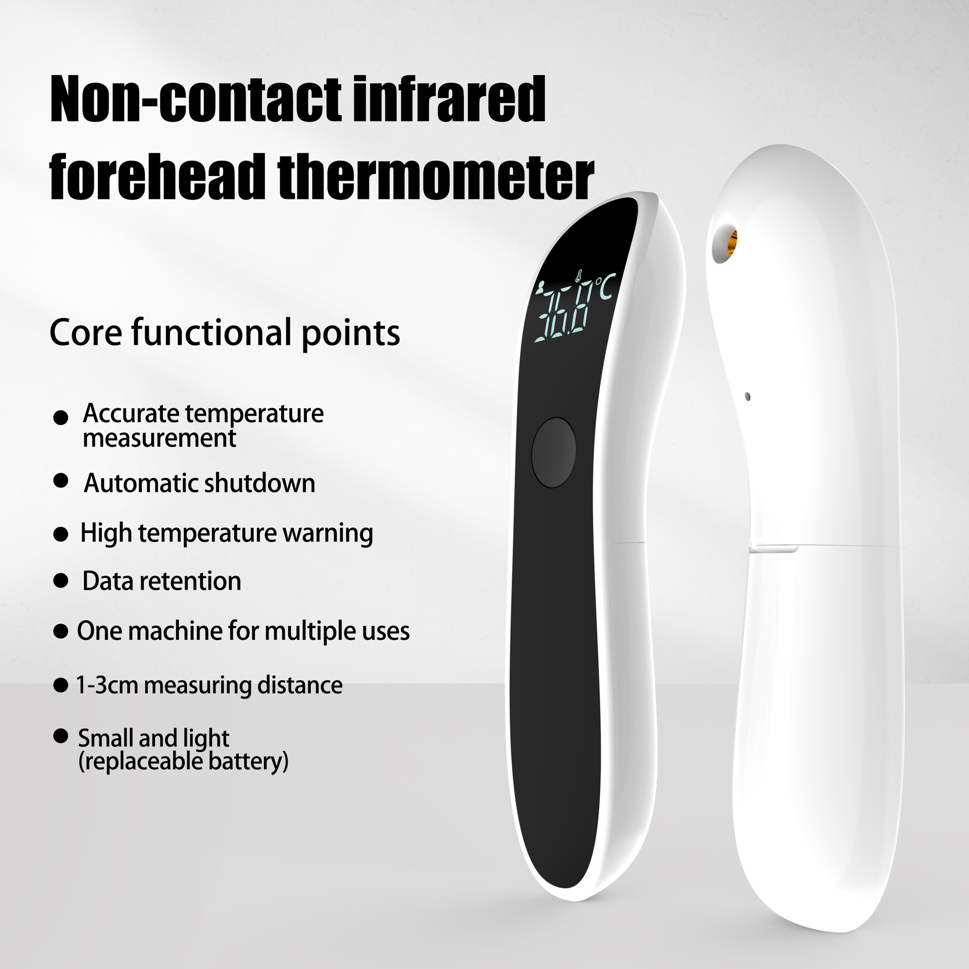 Industrial Laser Temperature - Termometro per febbre a infrarossi Termometro