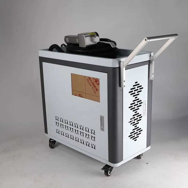 Industrial Fiber Laser - Pulitore Laser a Fibra Pulsata da