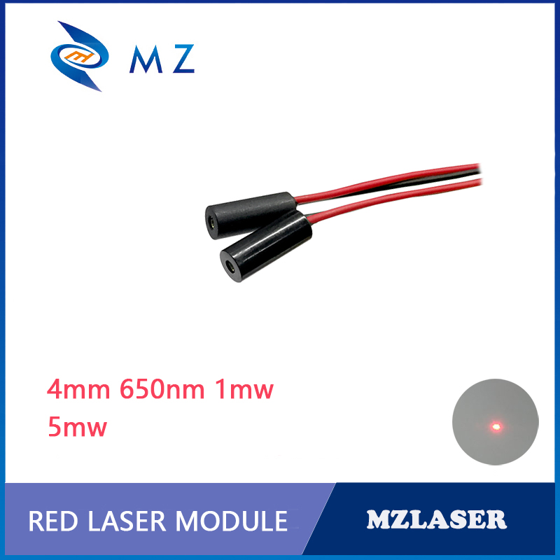 Industrial Grade Laser Pointer - Modulo diodo laser 650nm 1mw 5mw