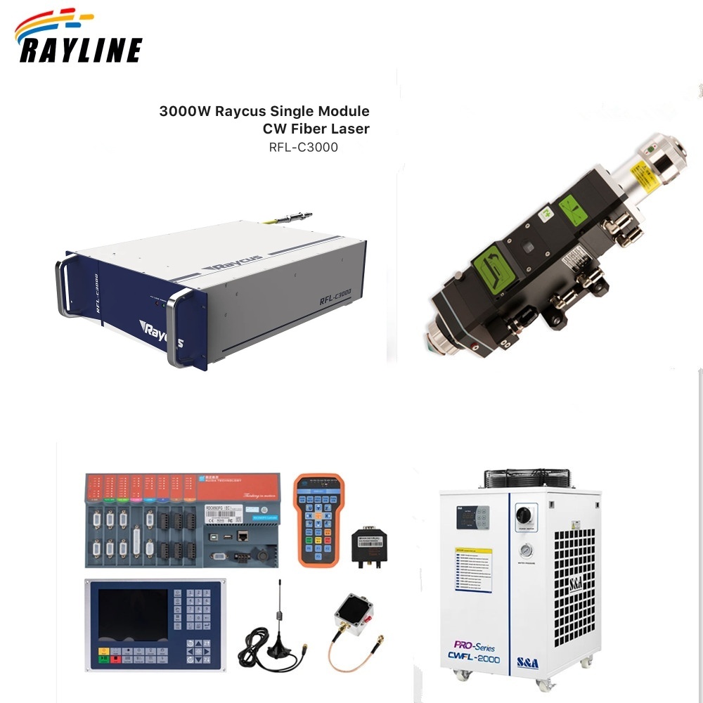 Industrial Fiber Laser - Sorgente laser a fibra Raycus 2000W