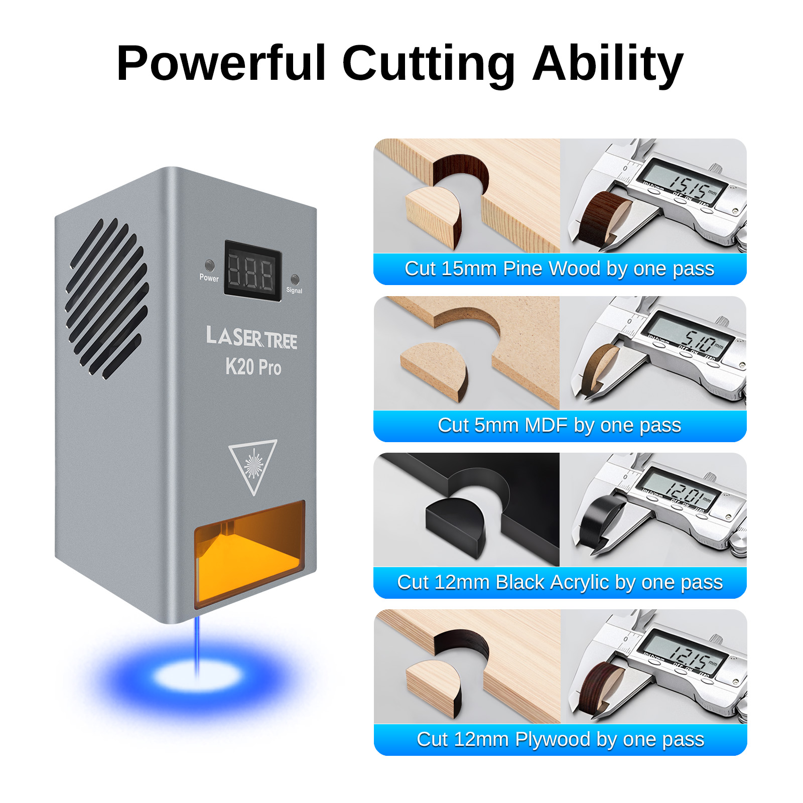 LASER TREE 10W 20W 30W 40W Tes - Industrial Laser Tool recensione e prezzo