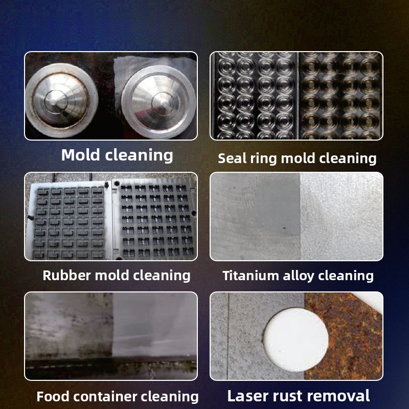 Pulizia continua a impulsi del - Portable Laser Rust Removal recensione e prezzo