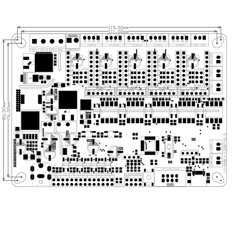 Controller Offline GRBL a 32bi - Controller Grbl Board recensione e prezzo