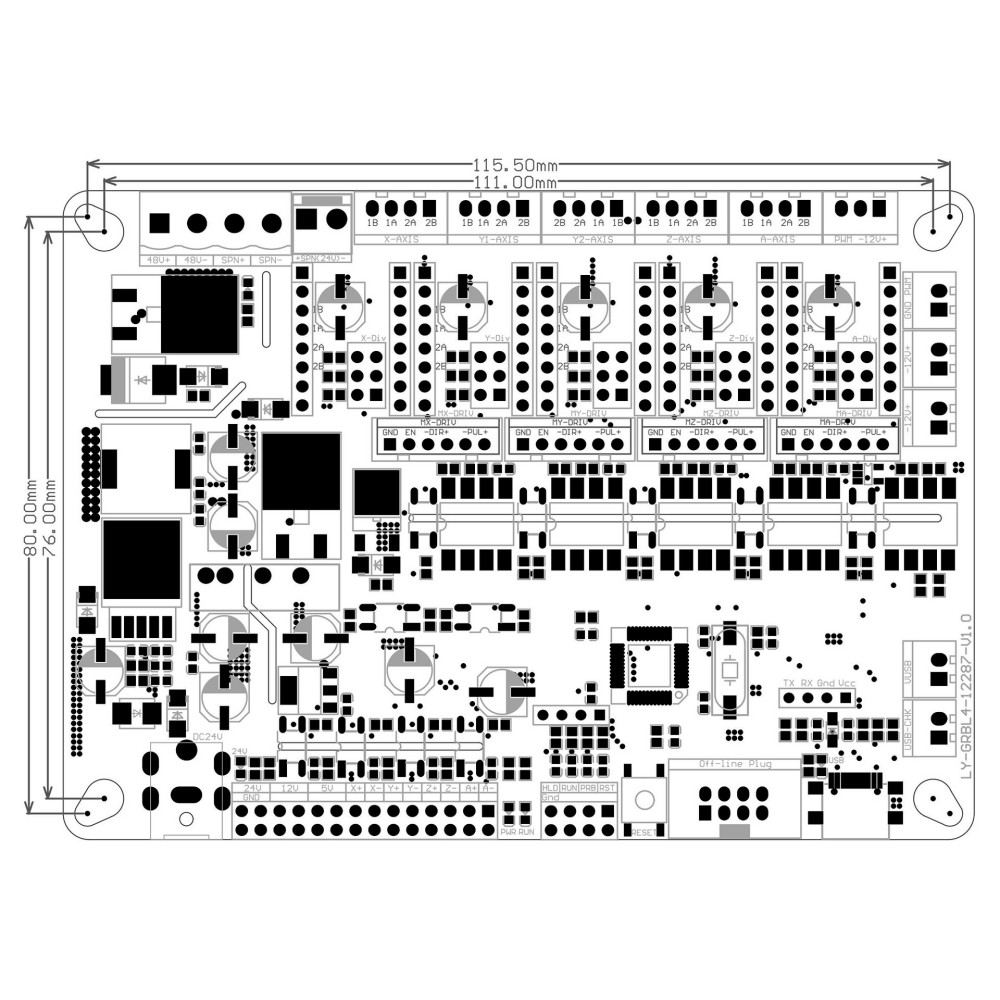 Scheda di controllo offline Gr - Controller Grbl Board recensione e prezzo