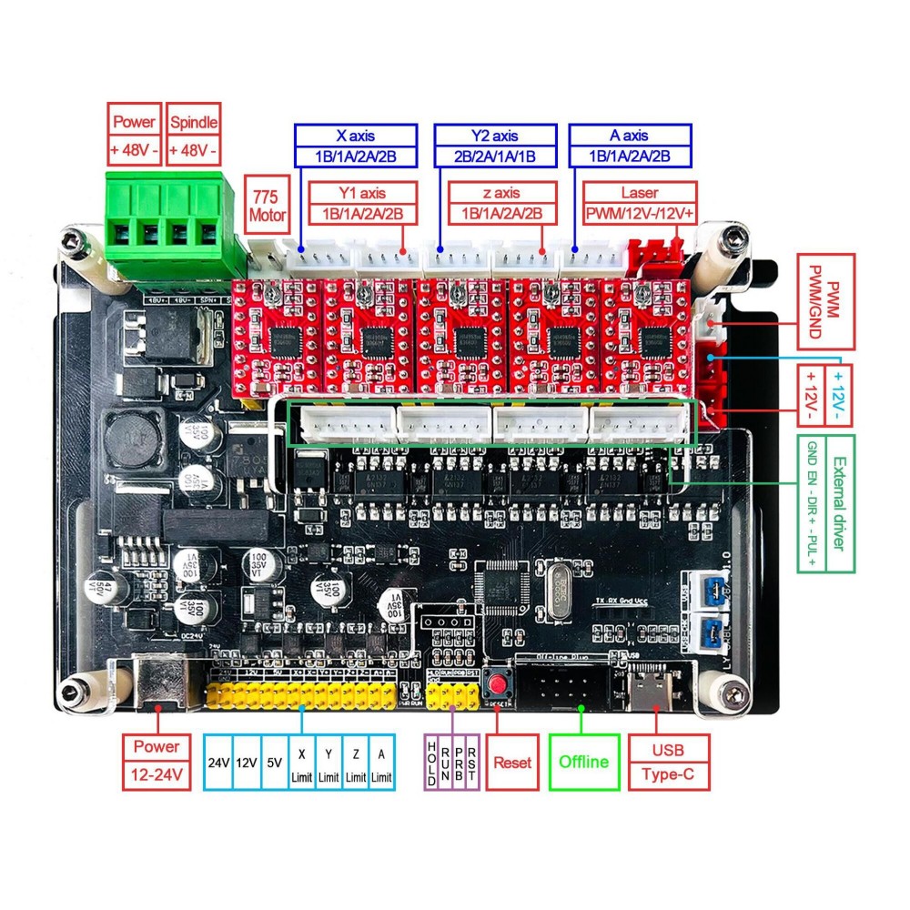 Scheda di controllo offline Gr - Controller Grbl Board recensione e prezzo