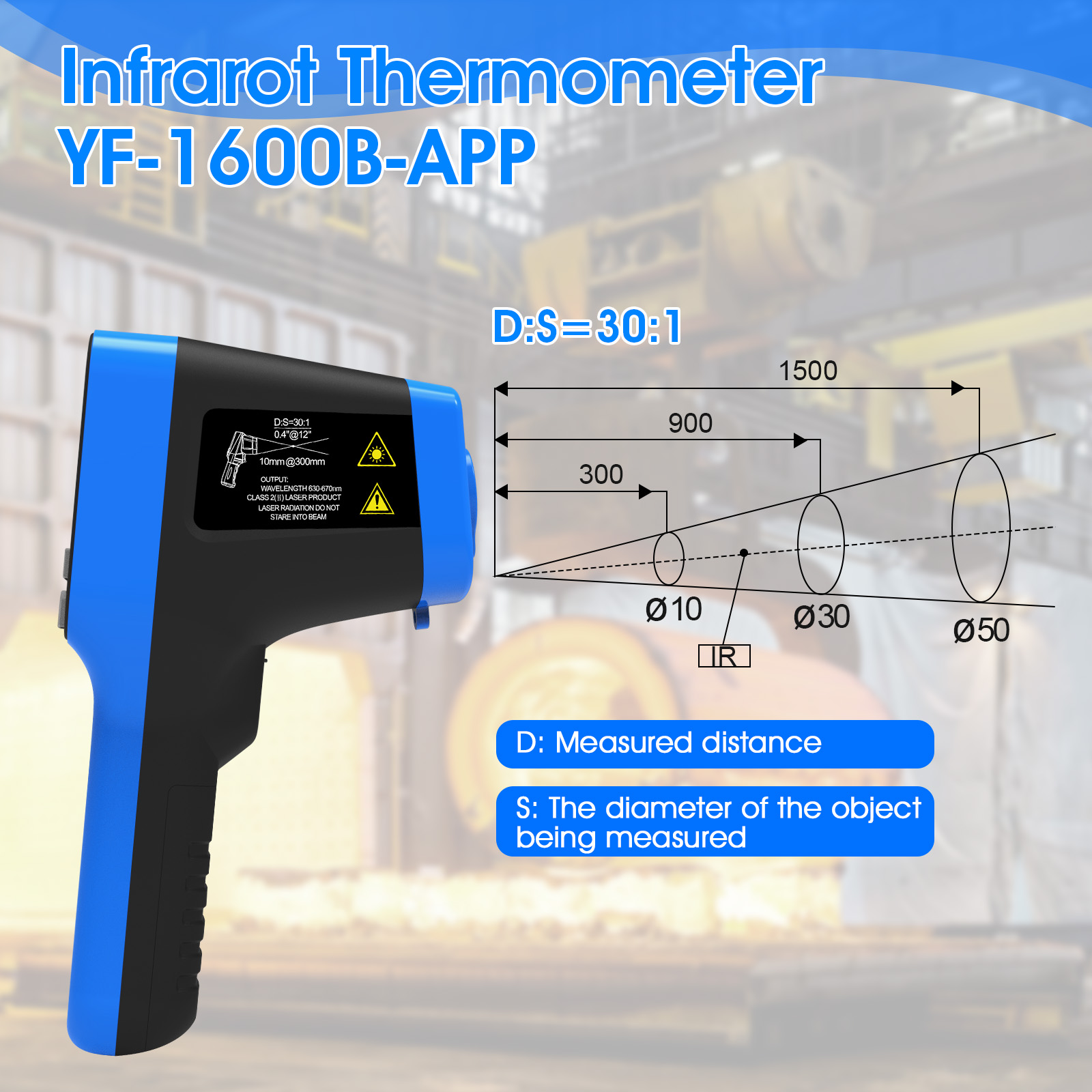 Termometro Industriale a Infra - Industrial Laser Types recensione e prezzo