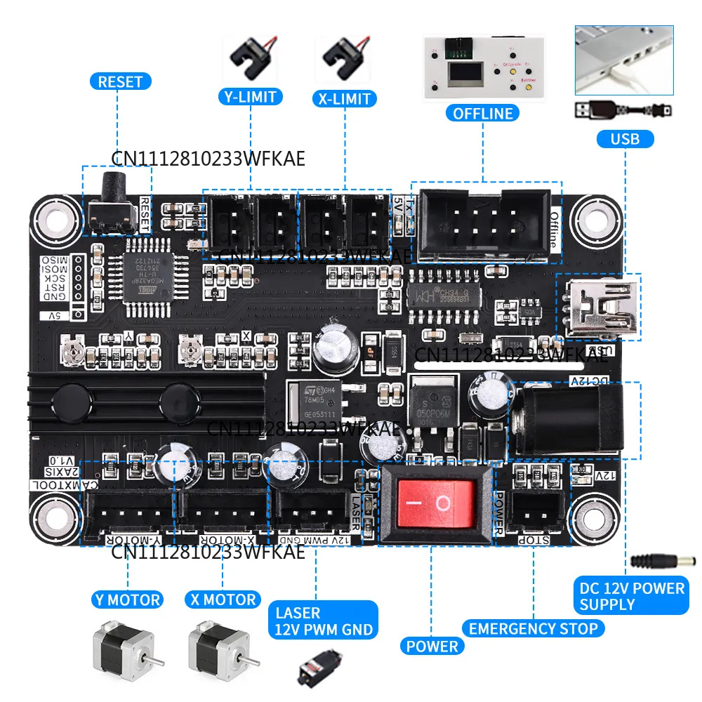Scheda di Controllo Incisore L - Controller Grbl Board recensione e prezzo