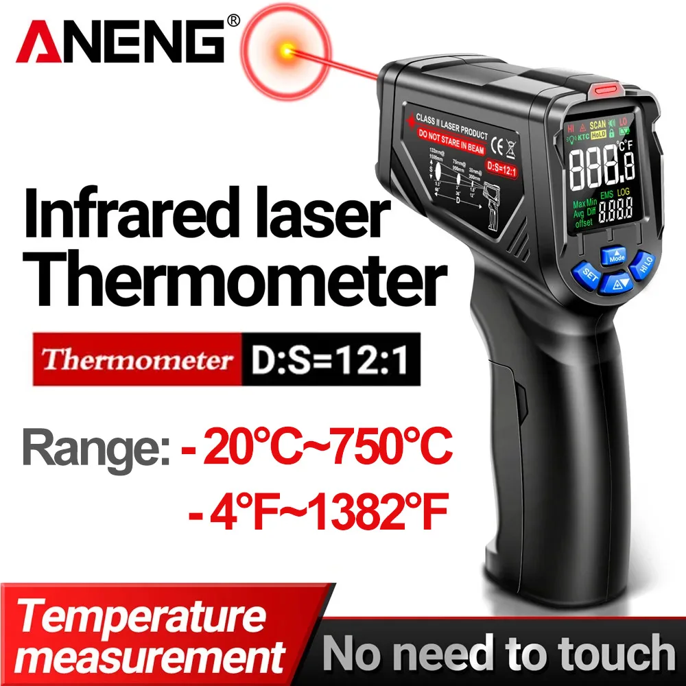 Termometro Laser a Infrarossi  - Industrial Laser Thermometer Gun recensione e prezzo