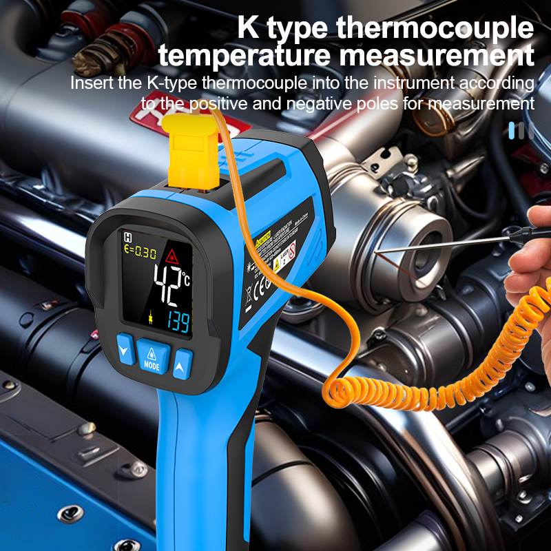 -40~800 ° Termometro Digitale  - Industrial Laser Types recensione e prezzo