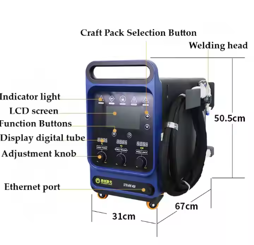 Saldatore laser portatile indu - Industrial Handheld Laser Welding Machine recensione e prezzo