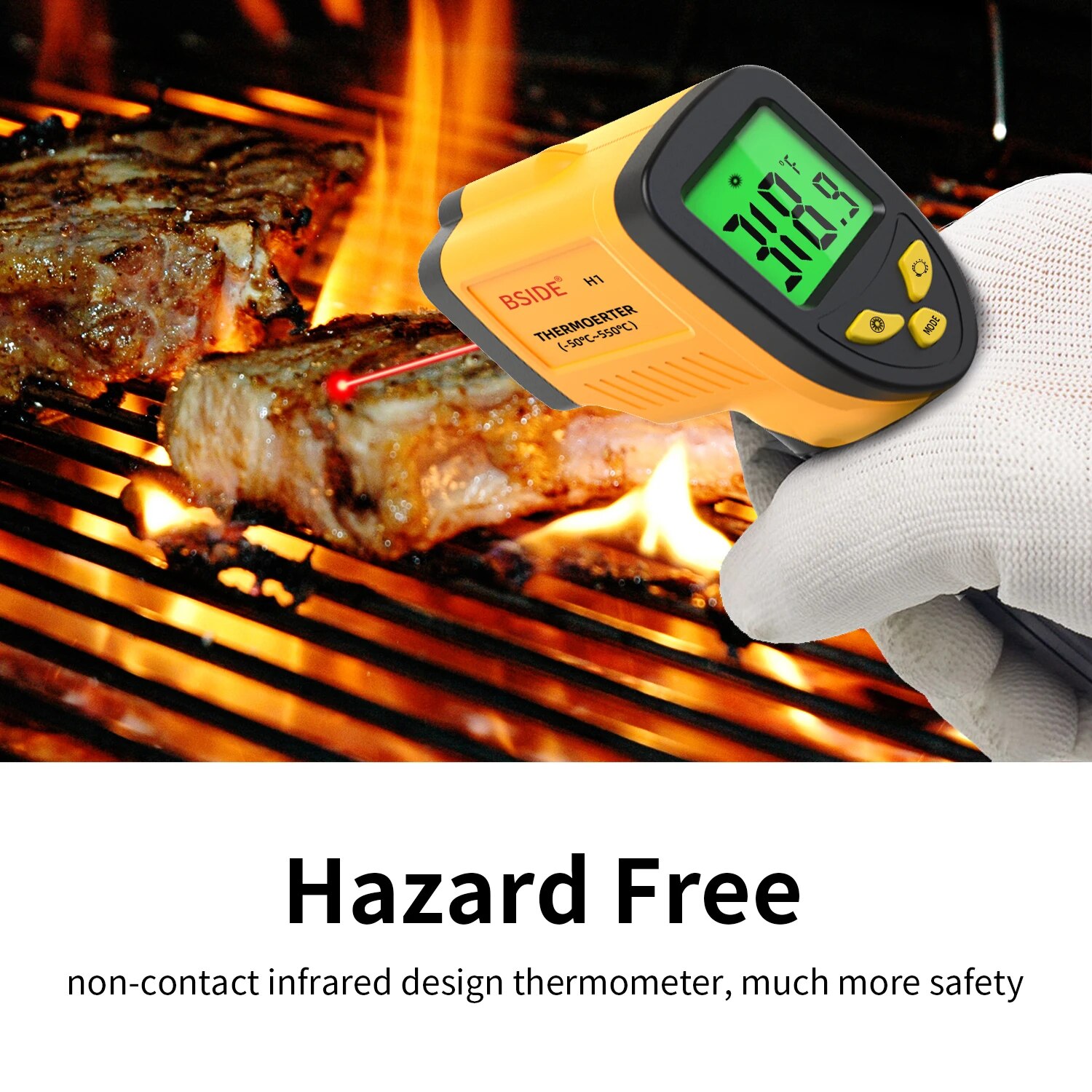 Termometro digitale a infraros - Industrial Laser Temperature recensione e prezzo