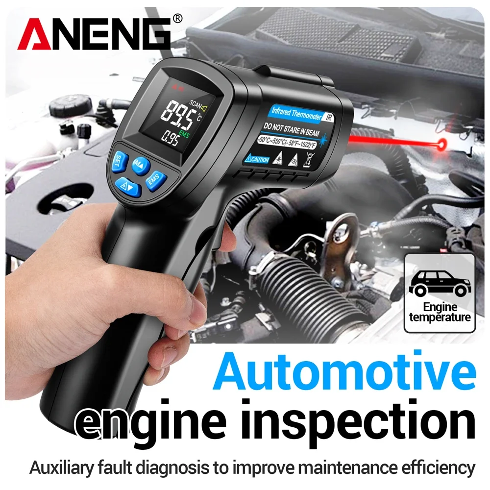 ANENG TH104 Termometro a Infra - Industrial Laser Thermometer Gun recensione e prezzo