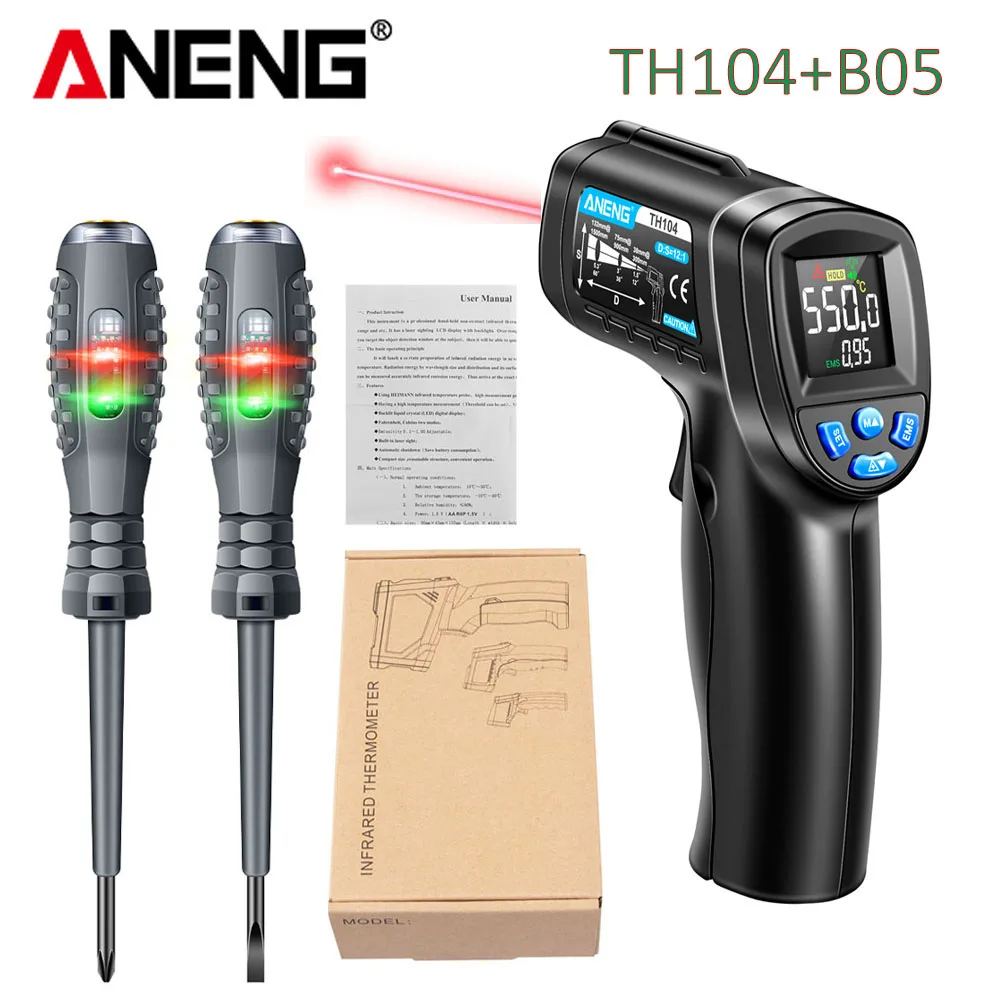 Termometro a Infrarossi Indust - Industrial Laser Thermometer Gun recensione e prezzo