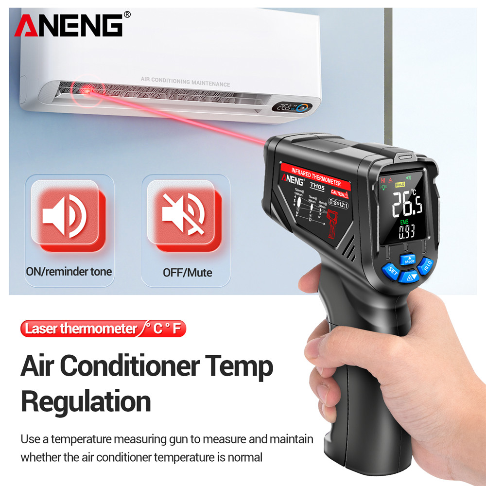 Termometro a Infrarossi Digita - Industrial Laser Thermometer Gun recensione e prezzo