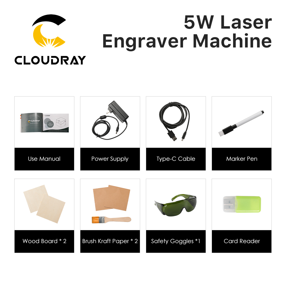 Incisore Laser Cloudray BM1, S - Industrial Laser Tool recensione e prezzo