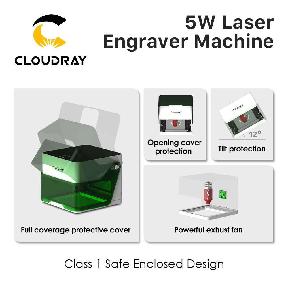 Incisore Laser Cloudray BM1, S - Industrial Laser Tool recensione e prezzo
