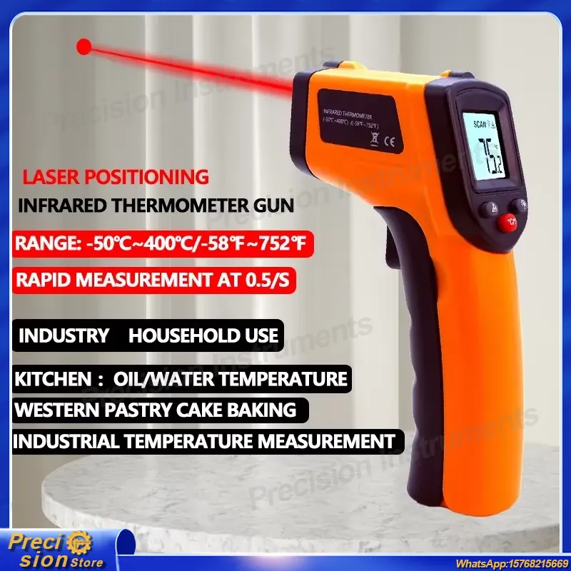 Termometro a Infrarossi Senza  - Industrial Laser Temperature recensione e prezzo