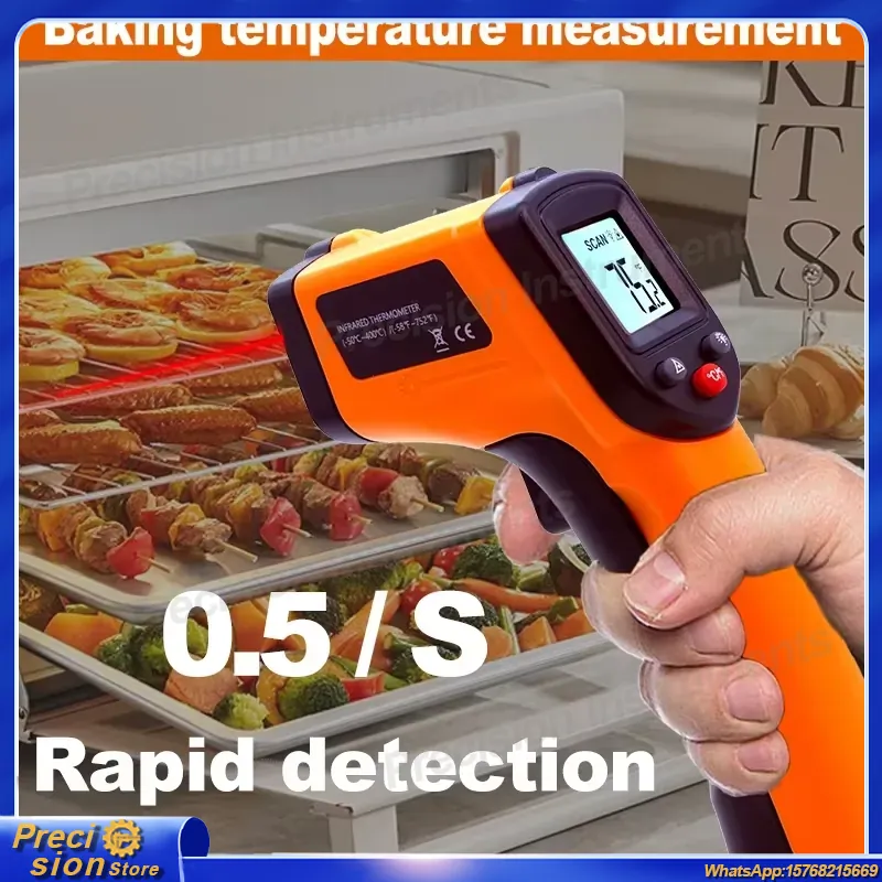 Termometro a Infrarossi Senza  - Industrial Laser Temperature recensione e prezzo